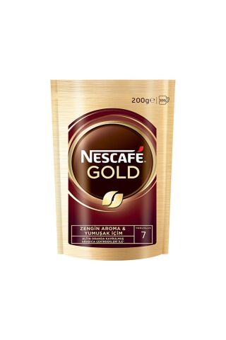 Nescafe Gold Çözünebilir Kahve 200 Gr