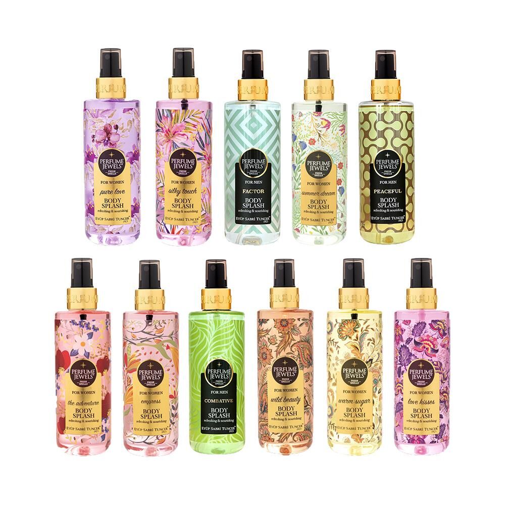 Eyüp Sabri Tuncer Peaceful, Pure Love, Factor, Silky Touch, Summer Dream, The Adventure, Empress, Combative, Wild Beauty, Warm Sugar ve Love Kisses