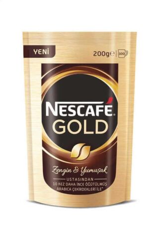 Nescafe Gold Çözünebilir Kahve 200 Gr