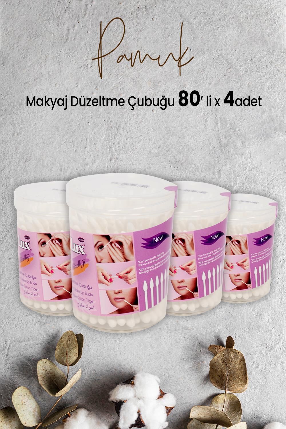 Lux Makyaj Düzeltme Çubuğu 80' li x 4 Adet