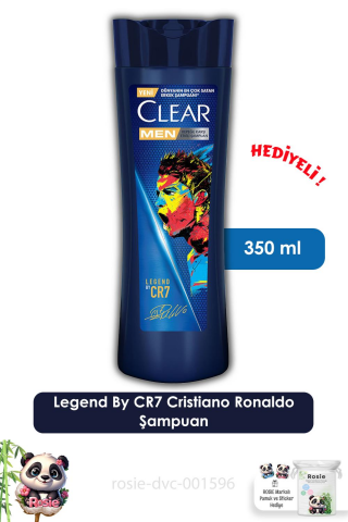 Clear Men Legend By CR7 Cristiano Ronaldo Şampuan 350 ml ve ROSIE
