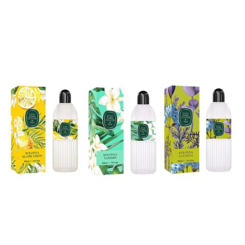 Eyüp Sabri Tuncer Kolonya Klasik Limon, Yasemin ve Lavanta Pet Şişe 400 ml