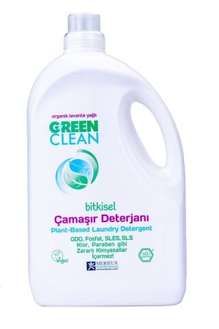 Green Clean Bitkisel Sıvı Çamaşır Deterjanı 2,75 Lt