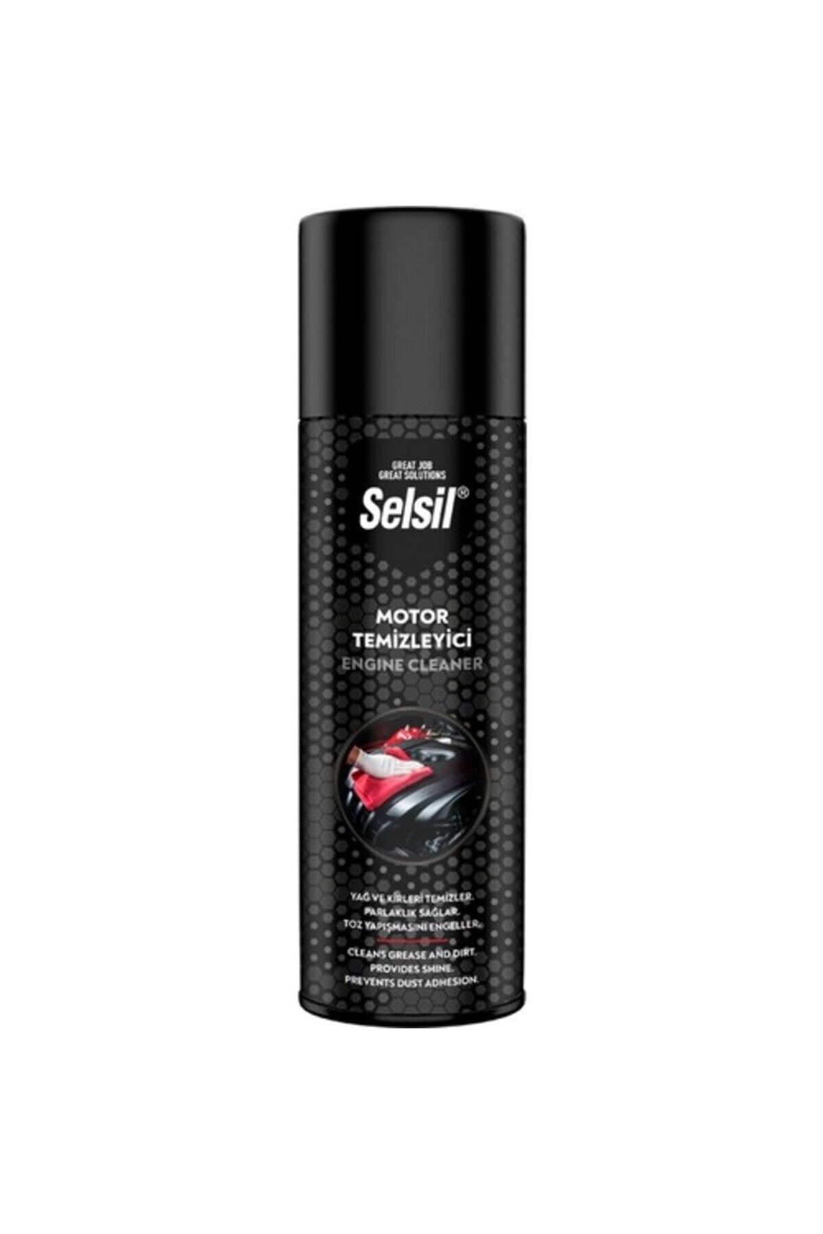 Selsil Susuz Motor Temizleme Spreyi 500ML Motor Temizleyici
