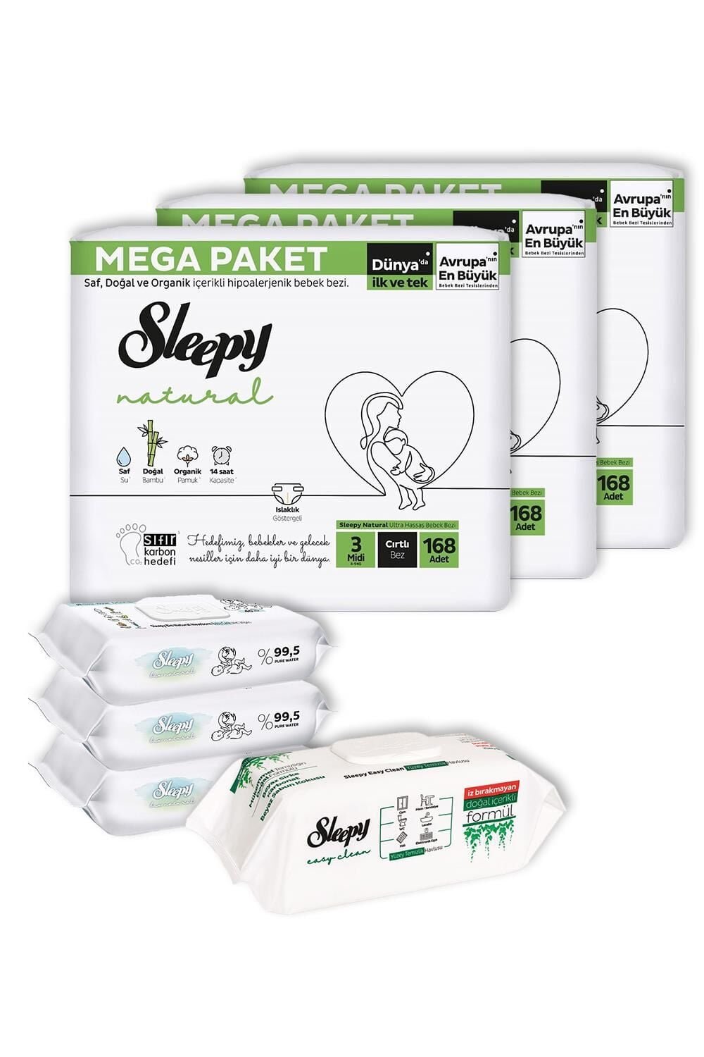 Sleepy Bebek Hijyenik Set 14