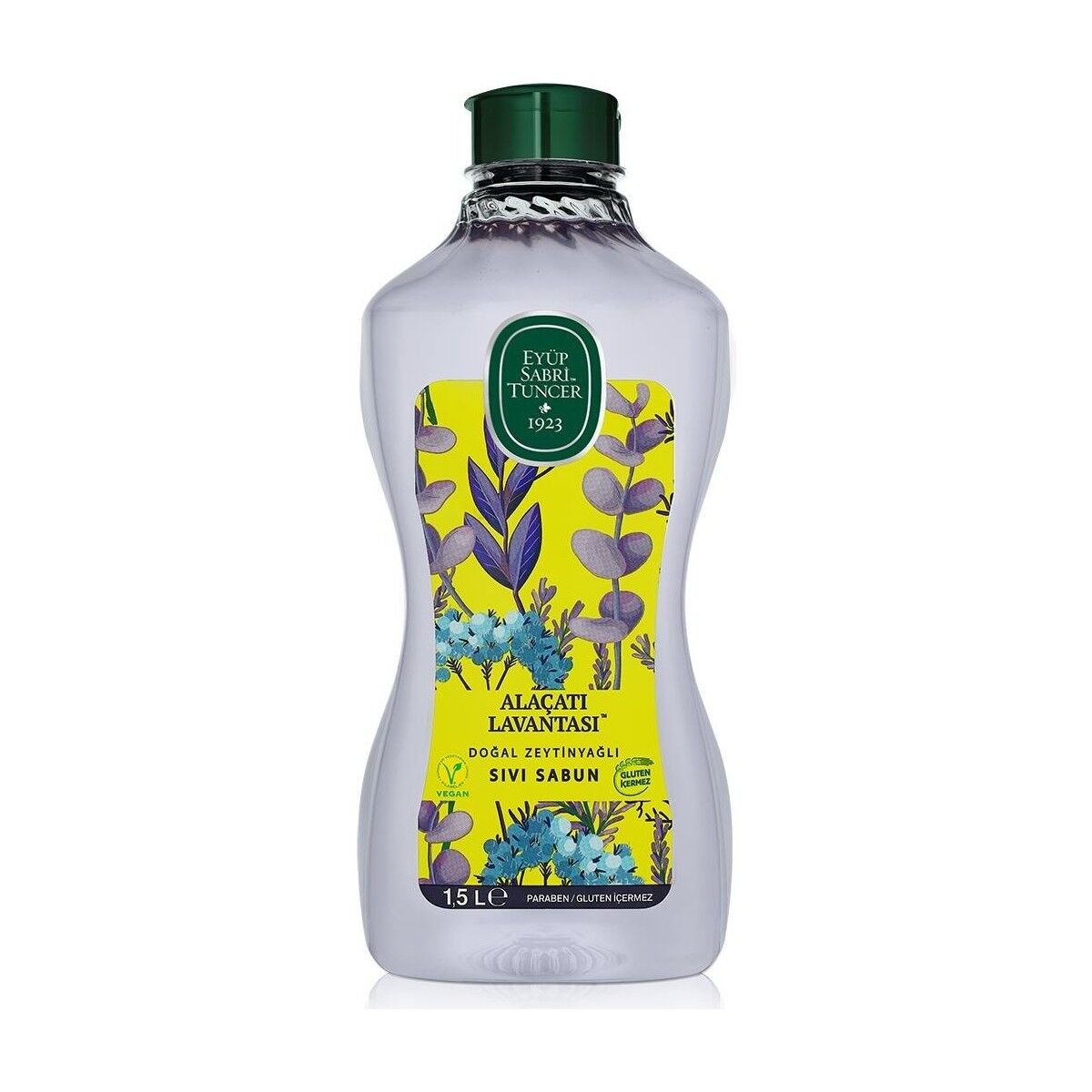 Eyüp Sabri Tuncer Alaçatı Lavantası  1.5 Lt Doğal Zeytinyağlı Sıvı Sabun