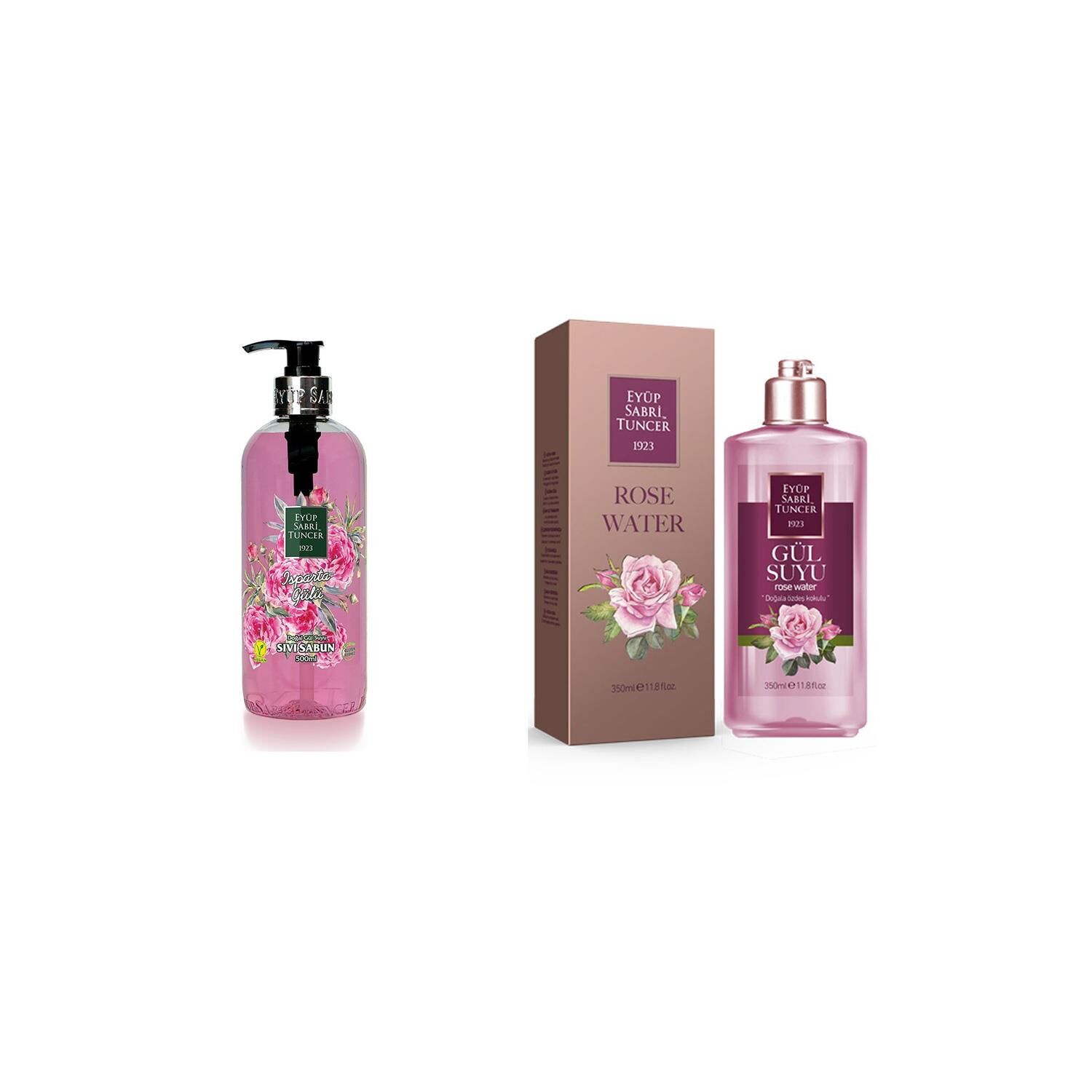 Eyüp Sabri Tuncer Isparta Gülü Sıvı Sabun ve Gül Suyu