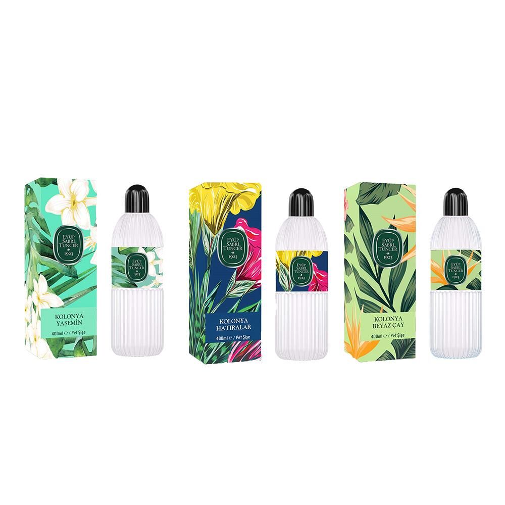 Eyüp Sabri Tuncer Kolonya Yasemin, Hatıralar ve Beyaz Çay Pet Şişe 400 ML