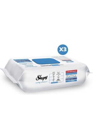 Sleepy Easy Clean Çamaşır Suyu Katkılı Yüzey Temizlik Havlusu 3X100 (300 Yaprak)