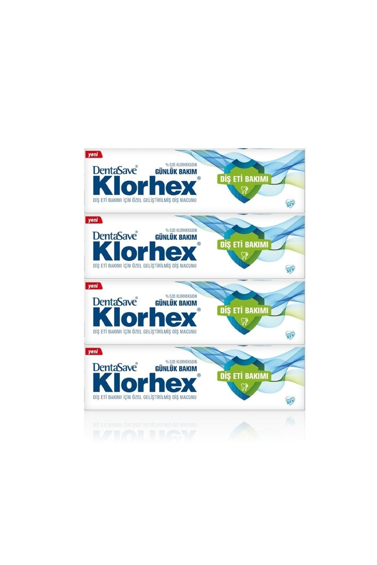Dentasave Klorhex Diş Macunu Günlük Bakım 75 ml x 4