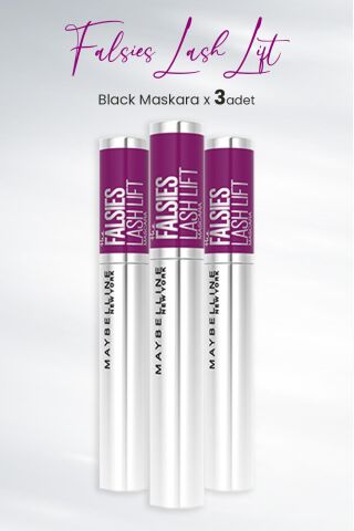 Maybelline New York Maskara Falsies Lash Lift Black x 3 Adet