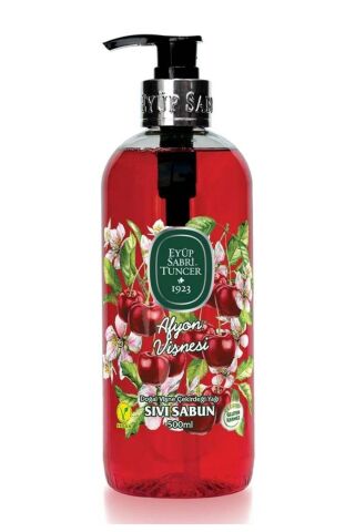 Eyüp Sabri Tuncer Afyon Vişnesi Sıvı Sabun 500 ml x 4 Adet