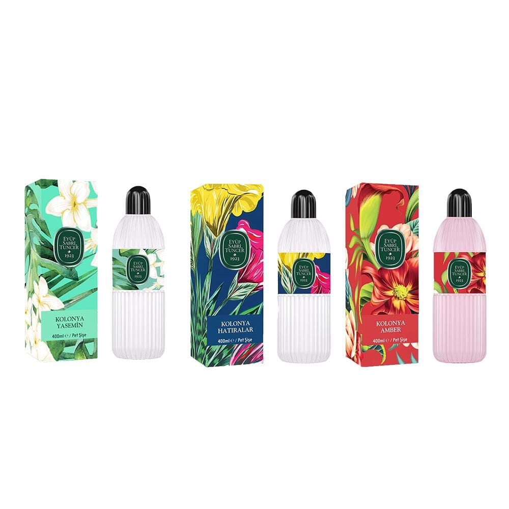 Eyüp Sabri Tuncer Kolonya Yasemin, Hatıralar ve Amber Pet Şişe 400 ML