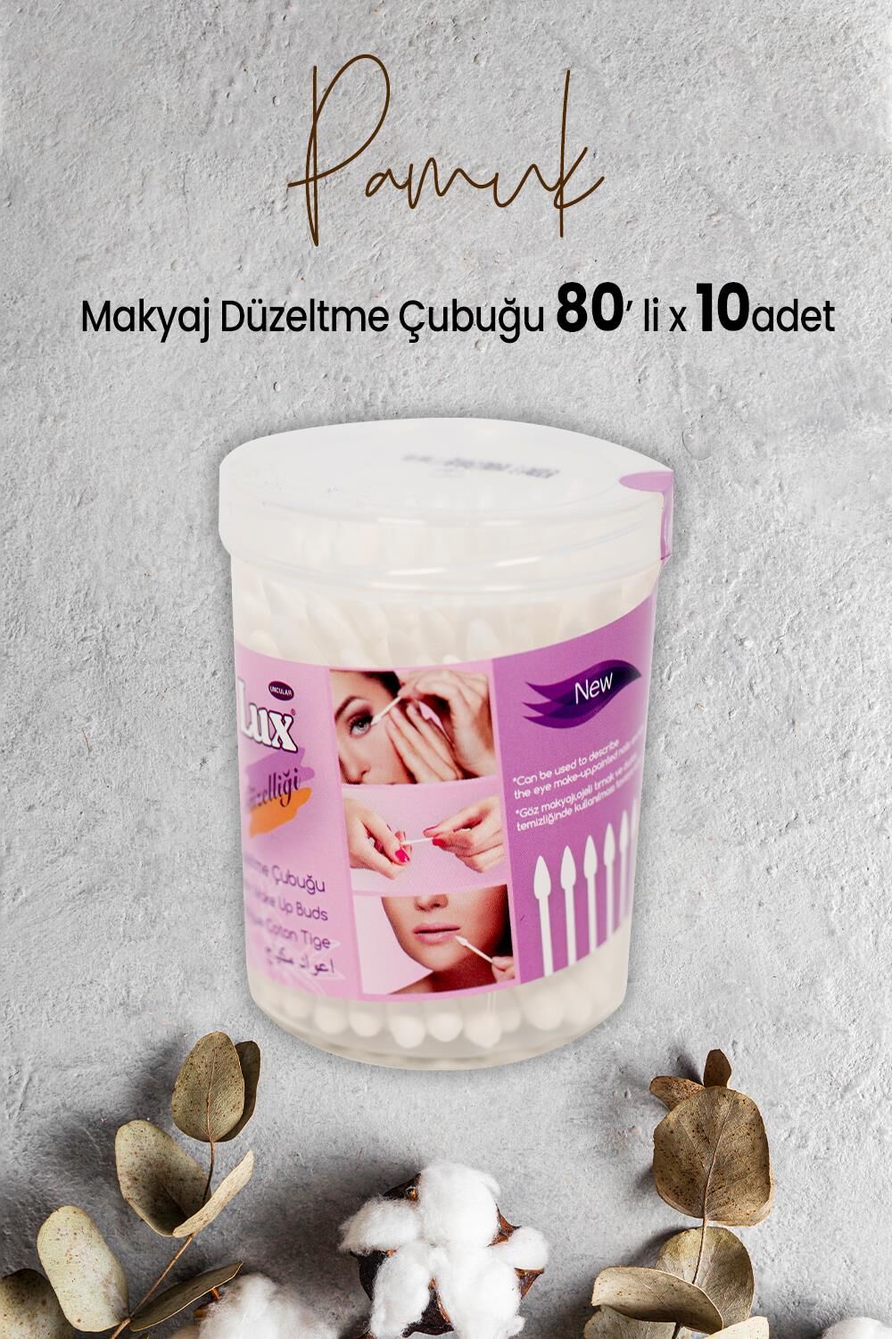 Lux Makyaj Düzeltme Çubuğu 80' li x 10 Adet
