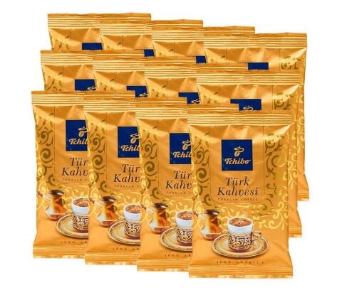 Tchibo Türk Kahvesi 12 paket x 100 Gr