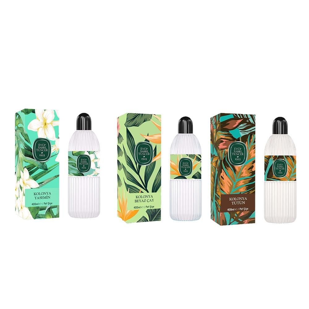 Eyüp Sabri Tuncer Kolonya Yasemin, Beyaz Çay ve Tütün Pet Şişe 400 ML