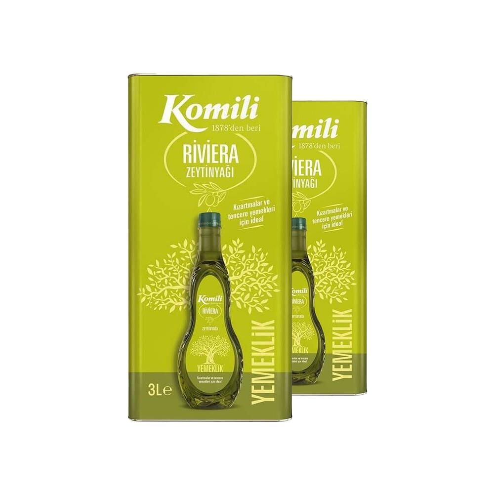 Komili Riviera Zeytinyağı 3 lt x 2