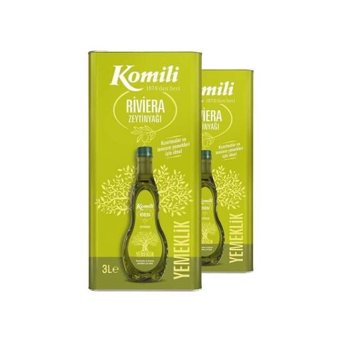 Komili Riviera Zeytinyağı 3 lt x 2