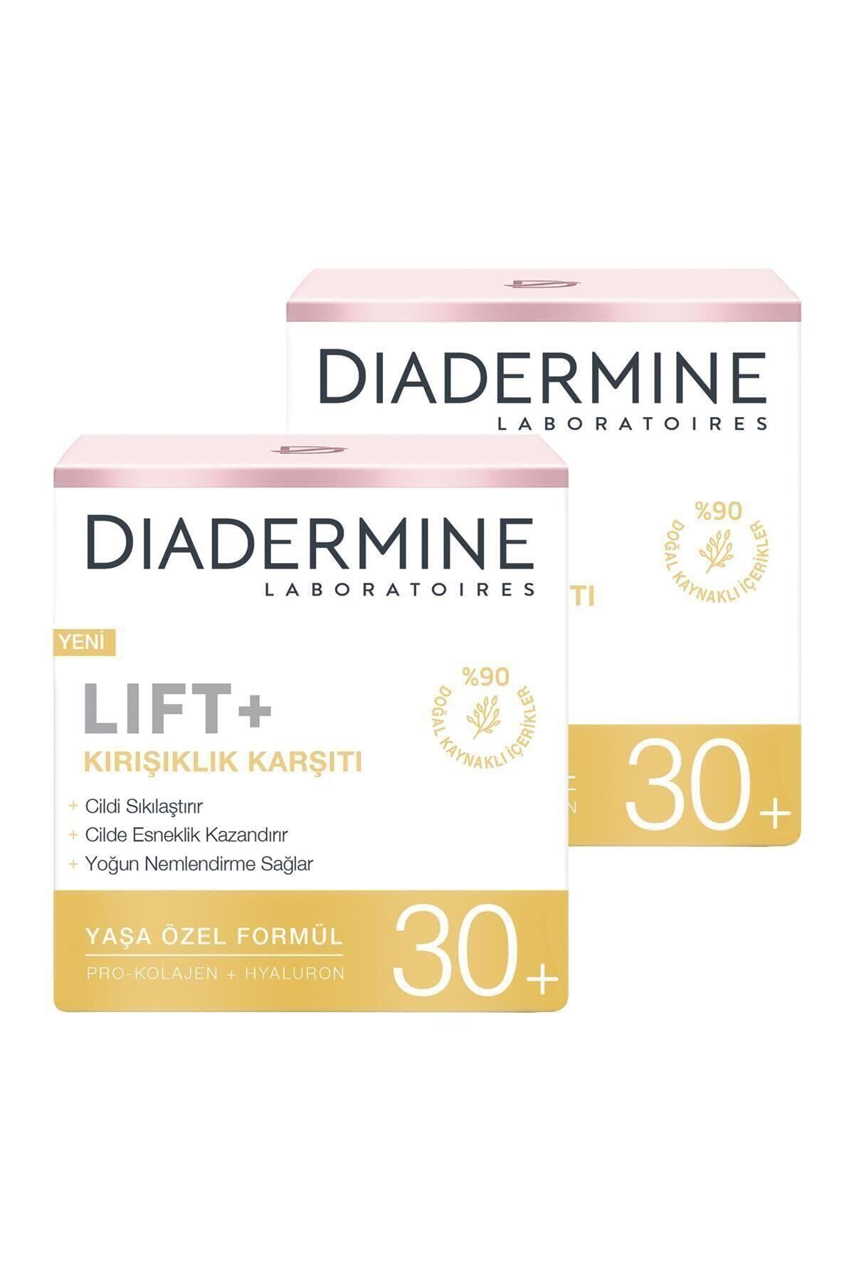 Diadermine Kırışıklık Karşıtı Krem Lift+ 30+ x 2