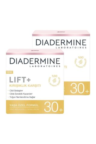 Diadermine Kırışıklık Karşıtı Krem Lift+ 30+ x 2