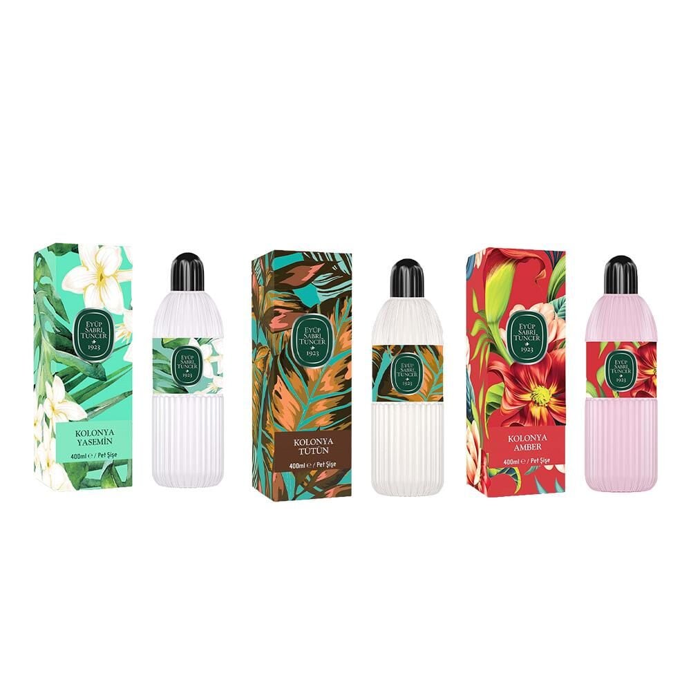 Eyüp Sabri Tuncer Kolonya Yasemin, Tütün ve Amber Pet Şişe 400 ML