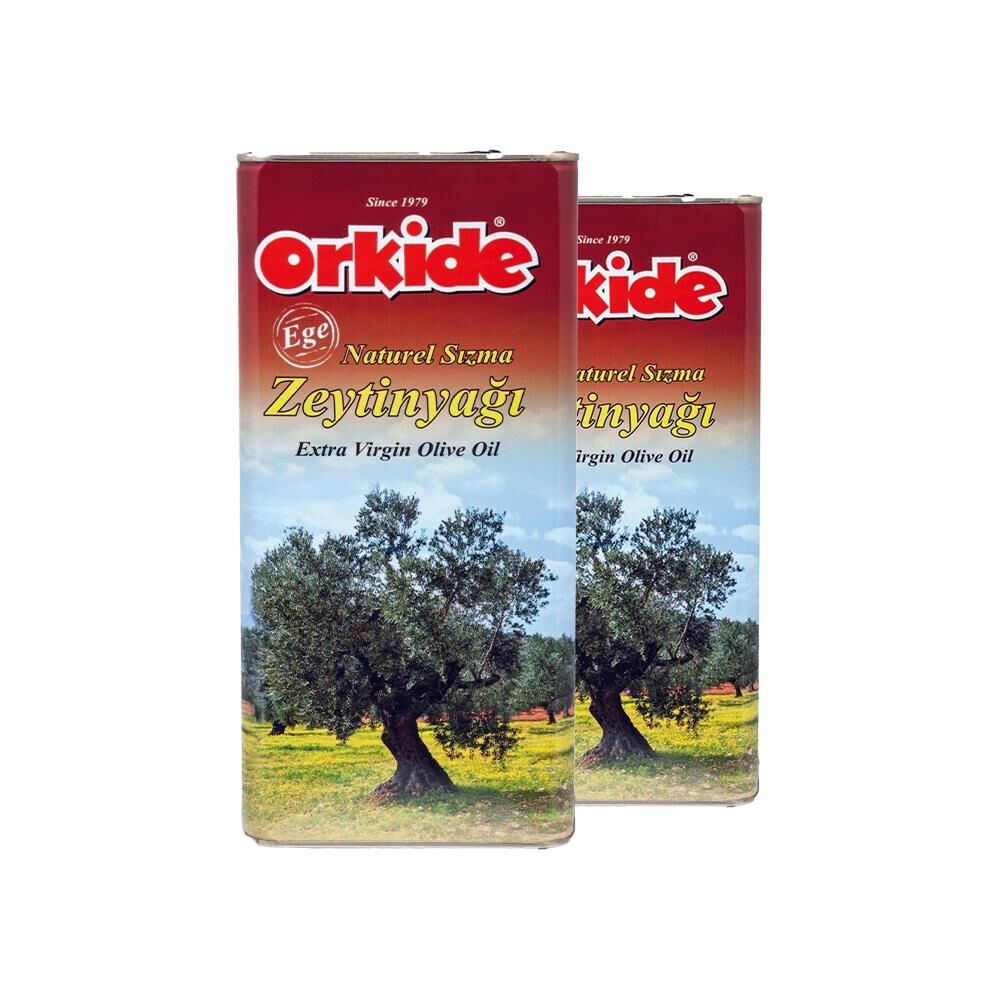Orkide Sızma Zeytinyağı Teneke 5 lt x 2
