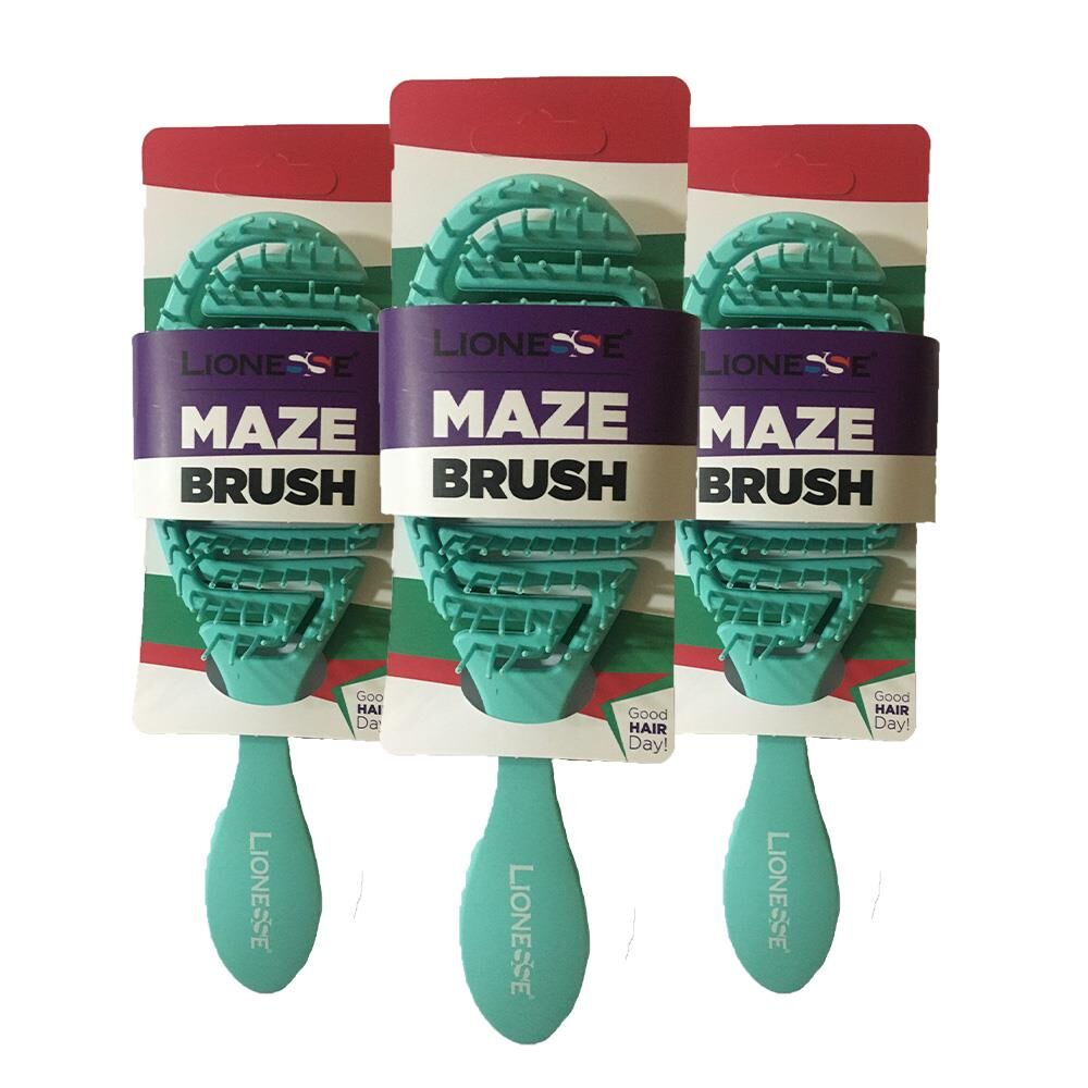 Tarko Lionesse Saç Fırçası Oval Yeşil x 3