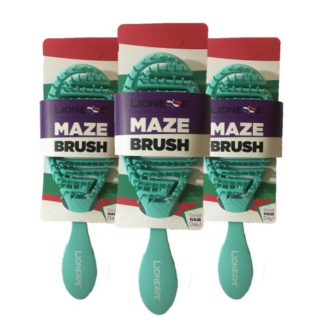 Tarko Lionesse Saç Fırçası Oval Yeşil x 3