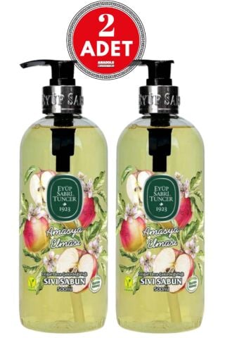 Eyüp Sabri Tuncer Amasya Elması Sıvı Sabun 500 ml x 2 Adet