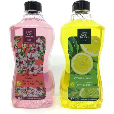Eyüp Sabri Tuncer Sıvı Sabun Seti 1,5 lt