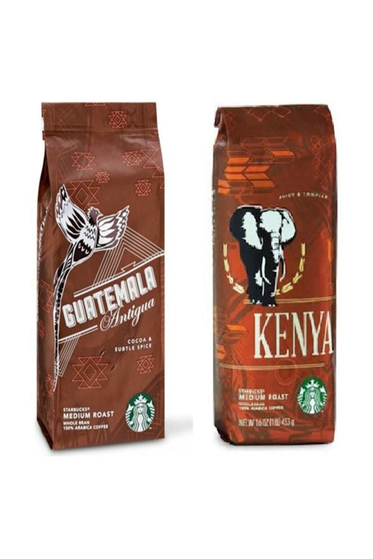 Starbucks Kenya ve Guatemala 250 Gr Çekirdek Kahve