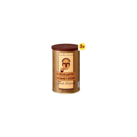 Kurukahveci Mehmet Efendi Türk Kahvesi 250 Gr x 3 Adet
