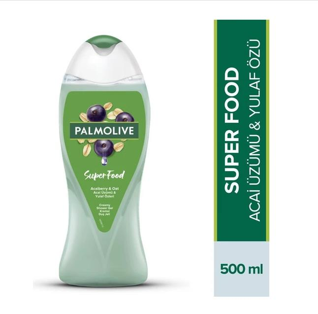 Duş Jeli Superfood Acai Üzümü & Yulaf 500 ml