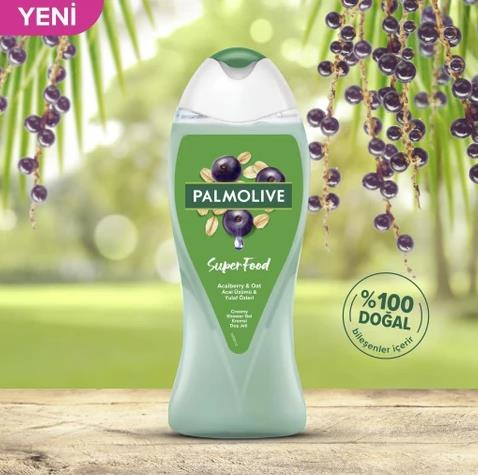 Duş Jeli Superfood Acai Üzümü & Yulaf 500 ml