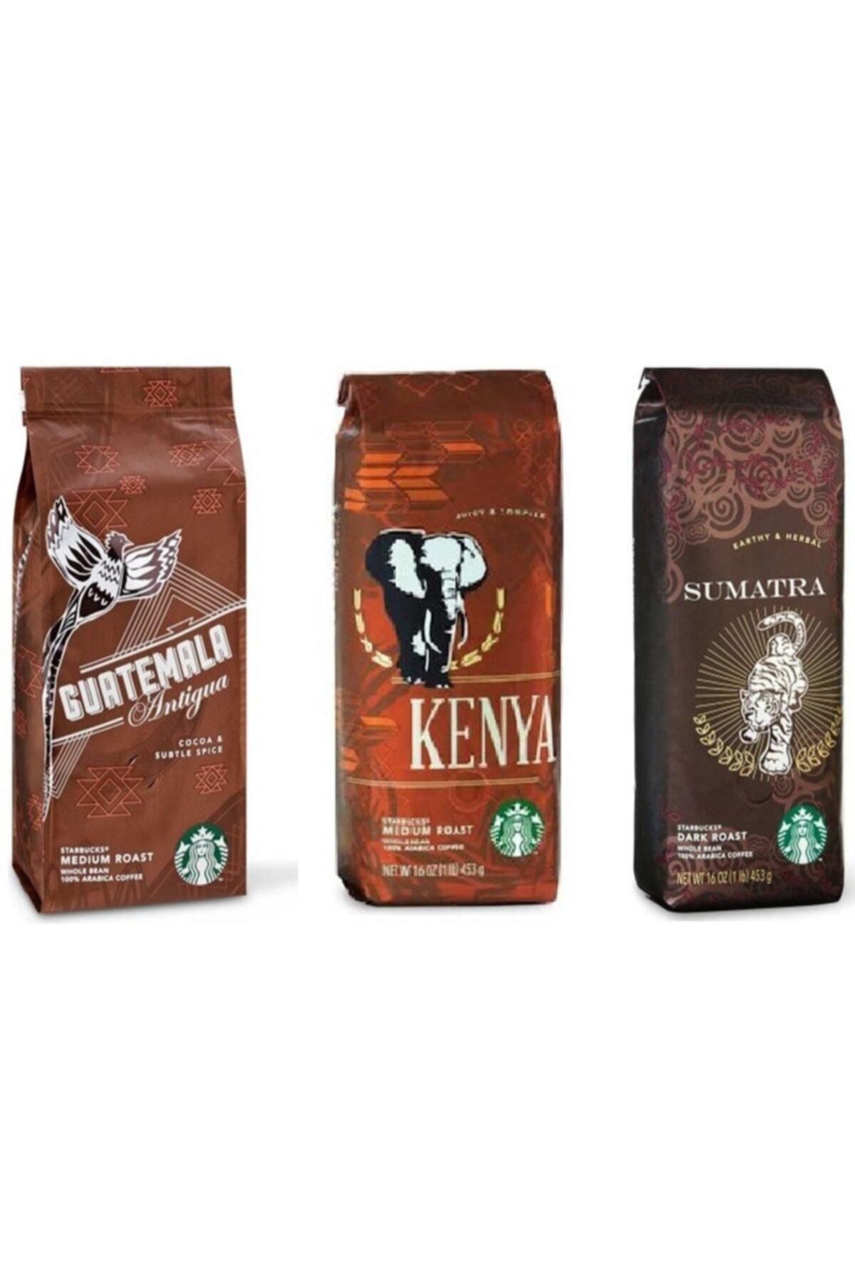 Starbucks 3' lü Deneme Paketi 250 Gr Çekirdek Kahve