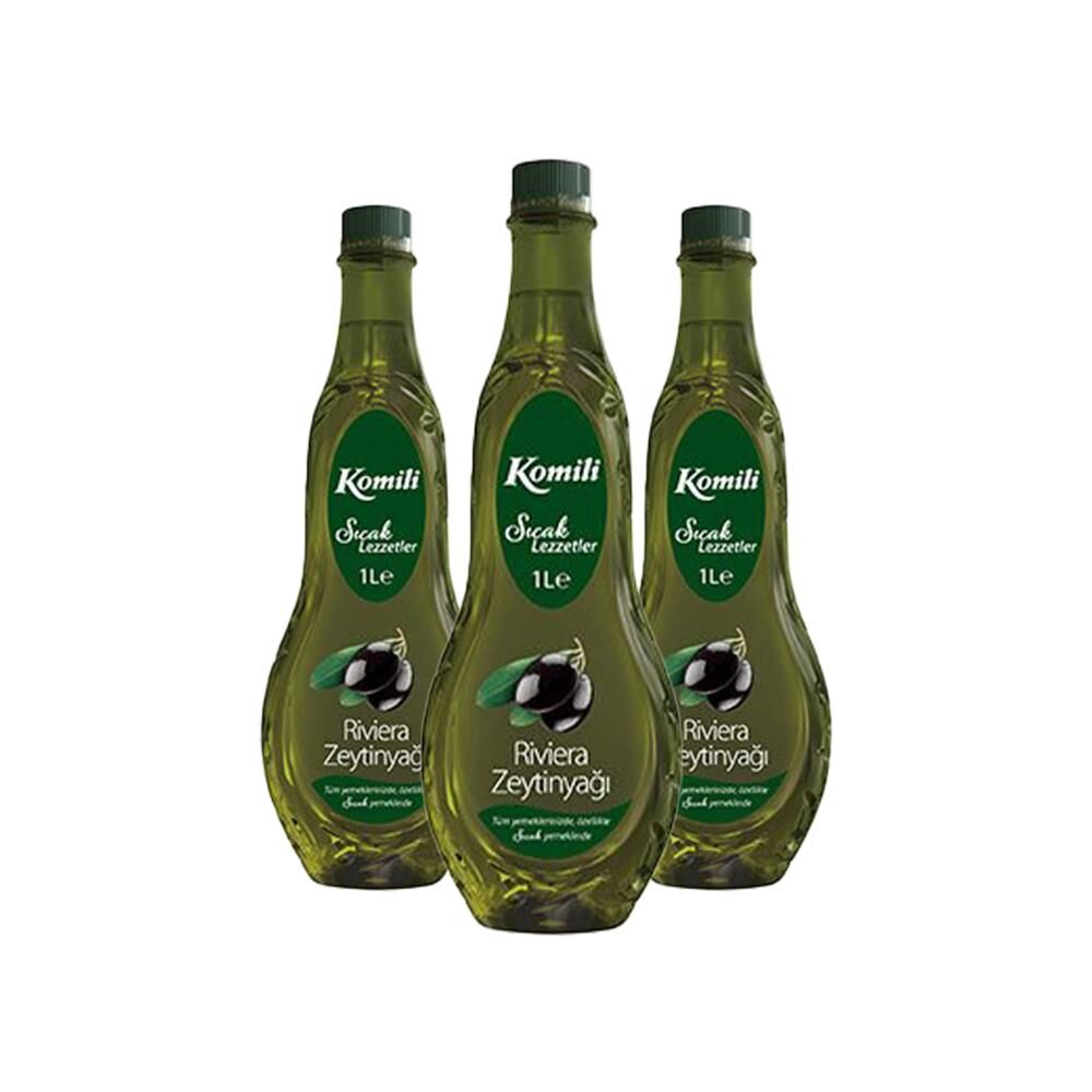 Komili Riviera Zeytinyağı 1 L x 3