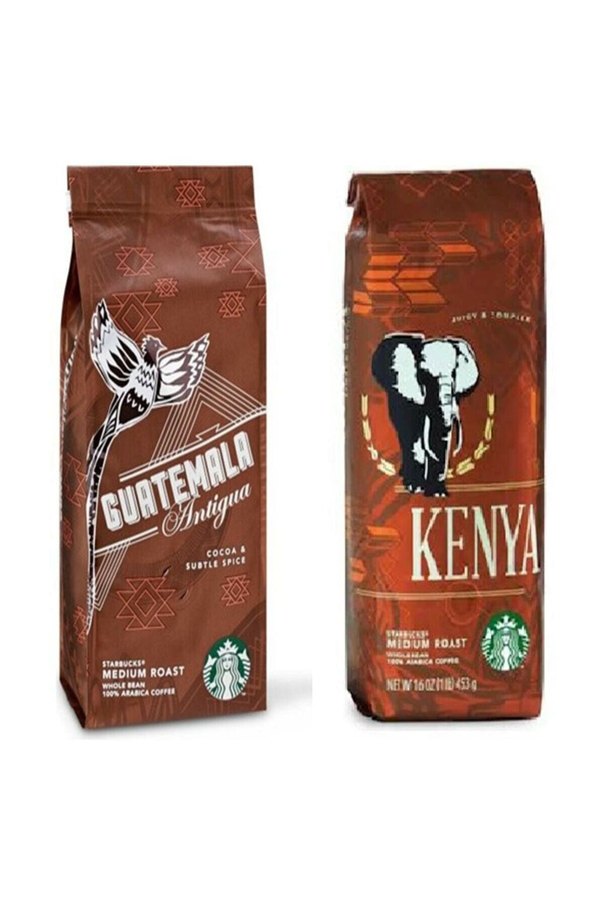 Starbucks Kenya ve Guatemala 2 X 250 Gr Çekirdek Kahve