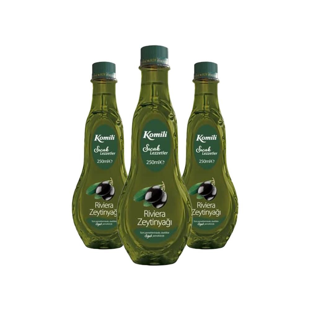 Komili Riviera Zeytinyağı 250 ml x 3