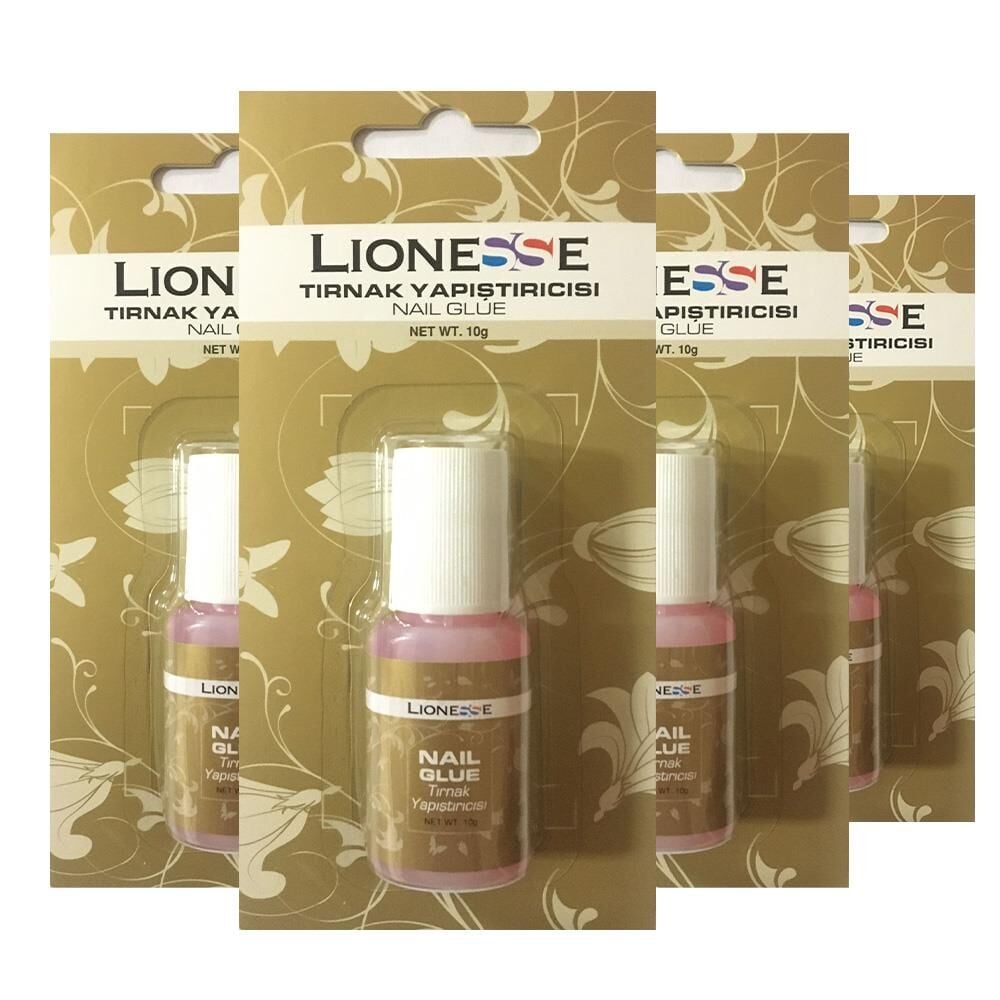 Tarko Lionesse Tırnak Yapıştırıcısı Pembe x 4