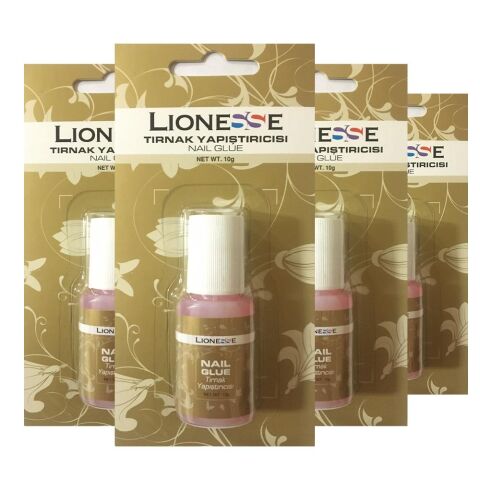 Tarko Lionesse Tırnak Yapıştırıcısı Pembe x 4