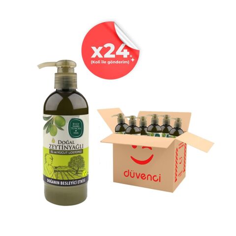 Eyüp Sabri Tuncer Doğal Zeytinyağlı El Ve Vücut Losyonu 250 ml x 24