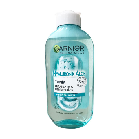 Garnier Hyaluronik Aloe Tonik Ferahlatıcı ve Nemlendirici Vegan Formül 200 ml
