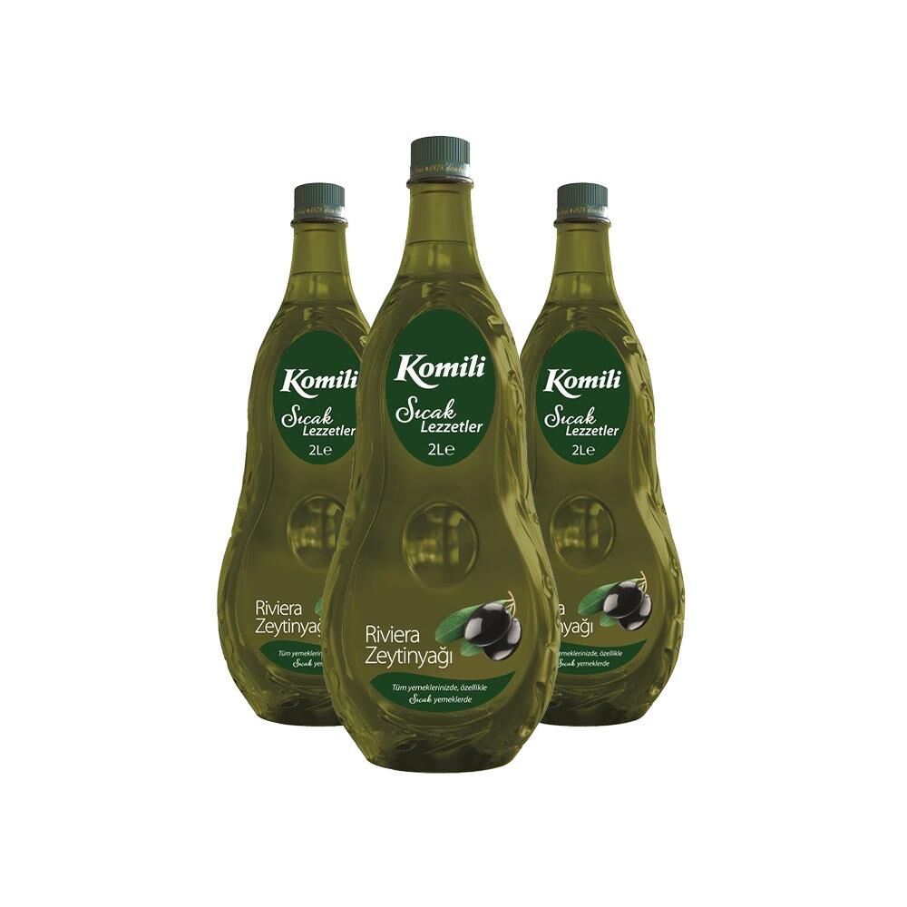 Komili Riviera Zeytinyağı 2 lt x 3