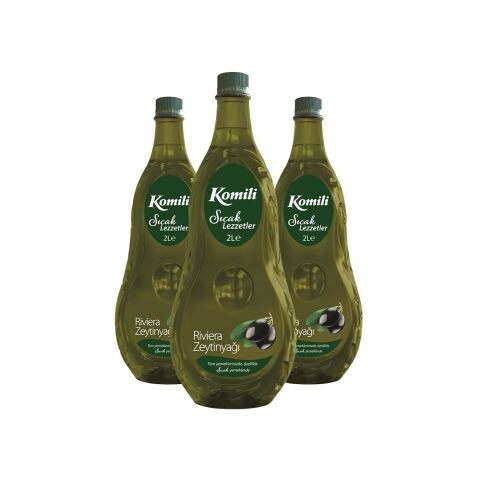 Komili Riviera Zeytinyağı 2 lt x 3