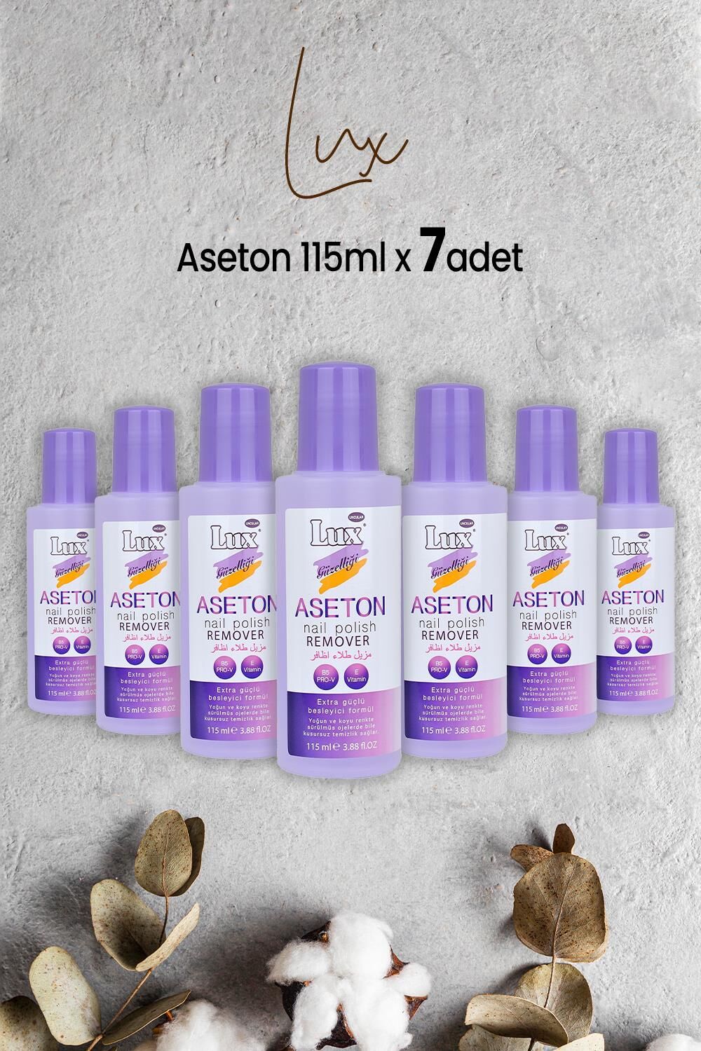 Lux Aseton 115 ml x 7 Adet