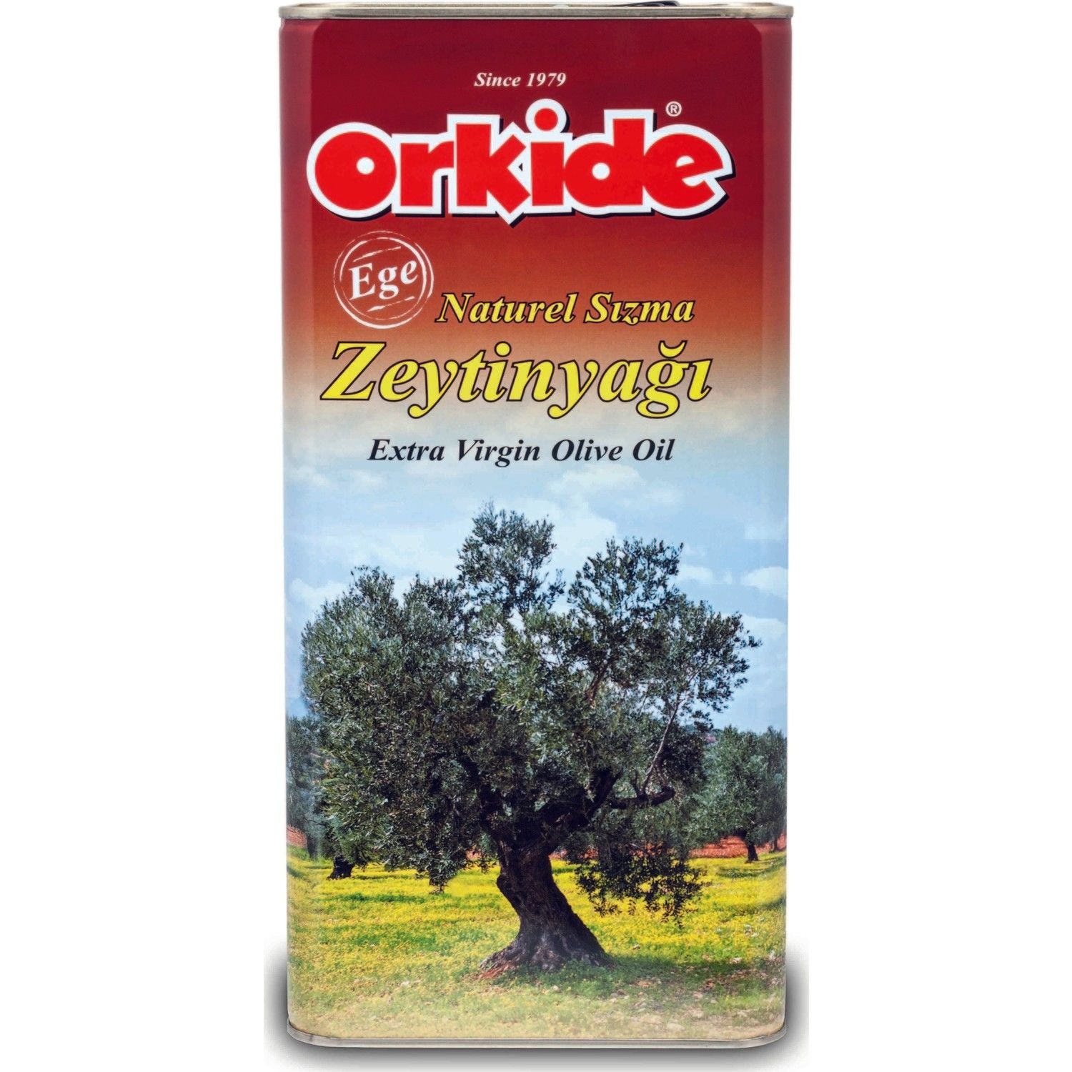 Orkide Sızma Zeytinyağı Teneke 5 lt