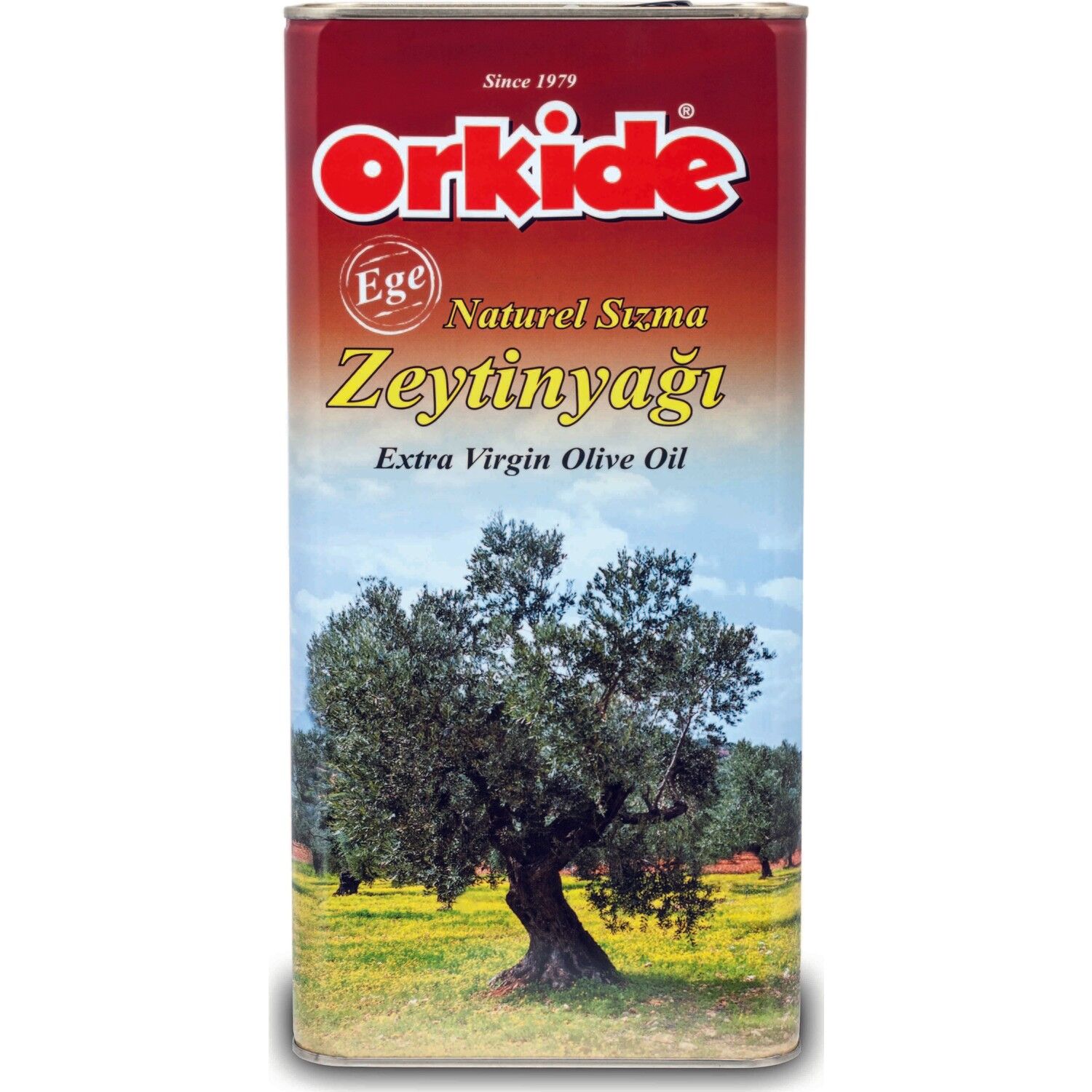 Orkide Sızma Zeytinyağı Teneke 5 lt