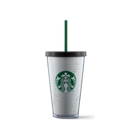 Starbucks Kar Taneli Pipetli Termos 473 ml