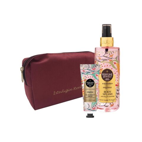 Eyüp Sabri Tuncer Empress Seti, Slogan Çanta Hediyeli