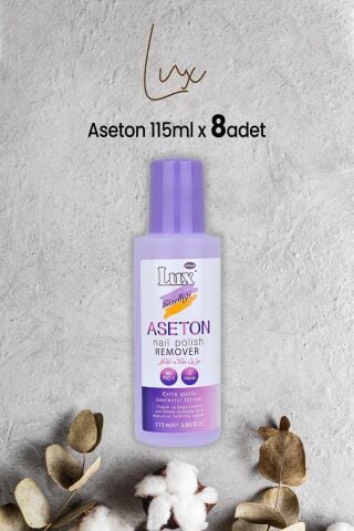 Lux Aseton 115 ml x 8 Adet